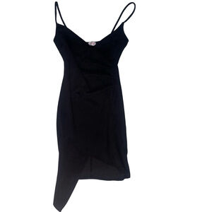 NWOT Women's Pink Lily Black Mini Dress Size Small